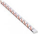 Fuse Busbar 12pin/63A Grey 100cm Single-Phase 09-10215 Lineme 09-10215