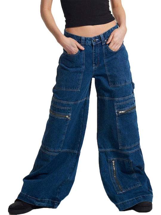Damenjeans in Lockerer Passform Blue.