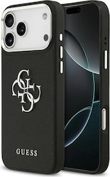 Guess Grained Черен Калъф За Мобилен Телефон iPhone 18 Pro Max / 17 Pro Max Guess Grained Черен Калъф За Мобилен Телефон iPhone 18 Pro Max / 17 Pro Max