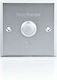 Flush-Mounted Exit Button Square Aluminum No NC COM YPW5DK Yotogi