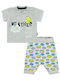 Kinder-Set mit Hose Winter 2Stück γκρι-λευκό