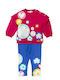 Kinder-Set mit Leggings Winter 2Stück Fuchsia