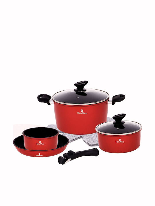 HomeVero Set de vase de gătit cu strat antiader...