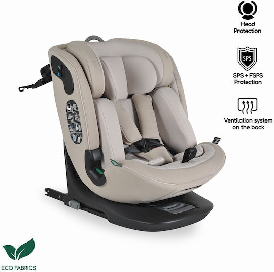 Cangaroo GTS Baby Car Seat i-Size with Isofix Sandstone
