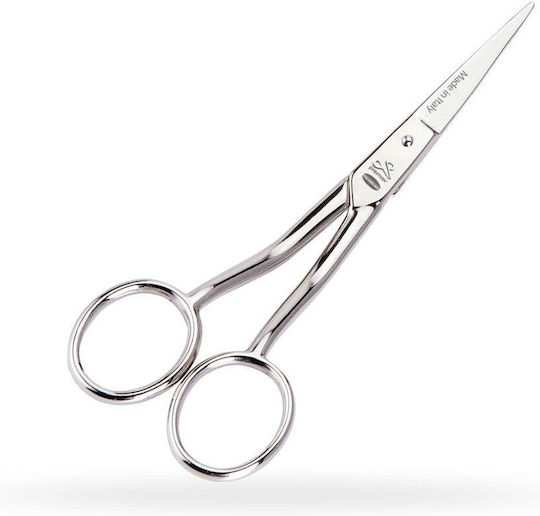 Foarfece Pentru Unghii Profesionale Argintii Curbate Lame Din Oțel Carbon Lungime 15 Cm Mânere Metalice Colecția Classica Premax