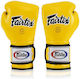 Fairtex Mănuși de Box din Piele pentru Competiție Galbene