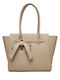 Damentasche Schulter Beige