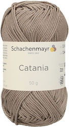 Fire De Tricotat Croșetat 100% Bumbac Grosime Fir Nr 2 Subțire Lungime 125 M Greutate 50 G Catania Taupe 00254