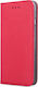 TelForceOne Smart Magnet Back Cover Silicon Roșu (Galaxy S25 FE)