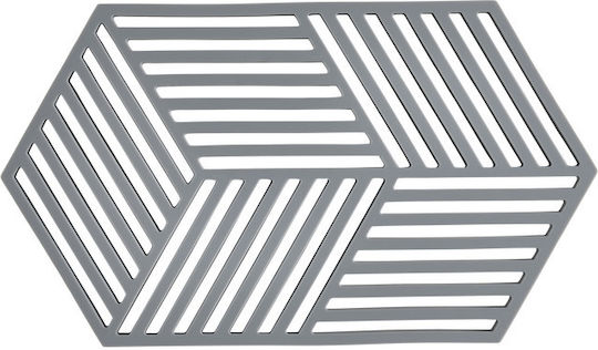 Zone Denmark Σουπλά Σιλικόνης Γκρι 24x14cm