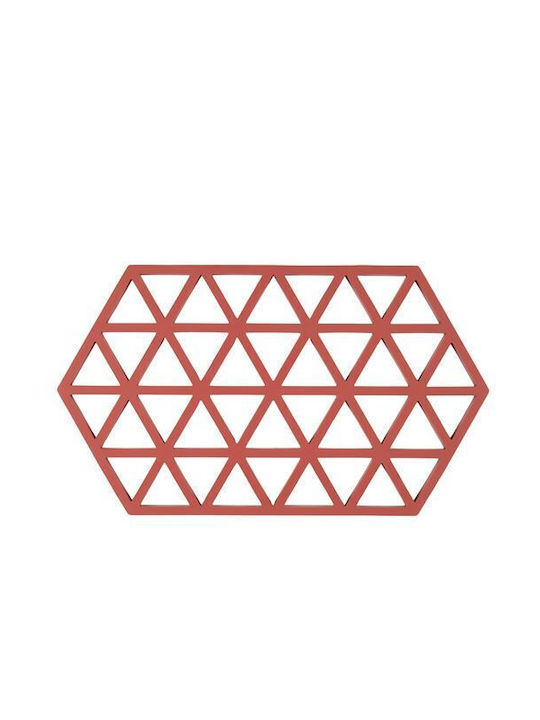 Zone Denmark Tischsets Silikon Rote 24x14cm