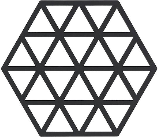 Zone Denmark Салфетки Силикон Черен 16x14см