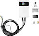 Besen SQ20 Wandmontiert Einphasig Elektroauto-Ladestation 7.2kW mit Integriertes Kabel Typ 2 (SQ20-7KW-APP)