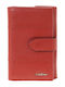 Large Leather Women's Wallet Classic with RFID Orange