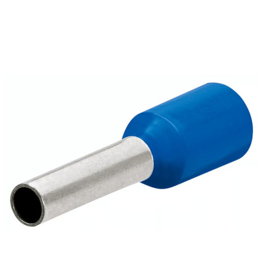 Knipex Ακροδέκτες Ακροχιτώνια με Μόνωση Μπλε (97 99 358) σε σετ των 100τμχ