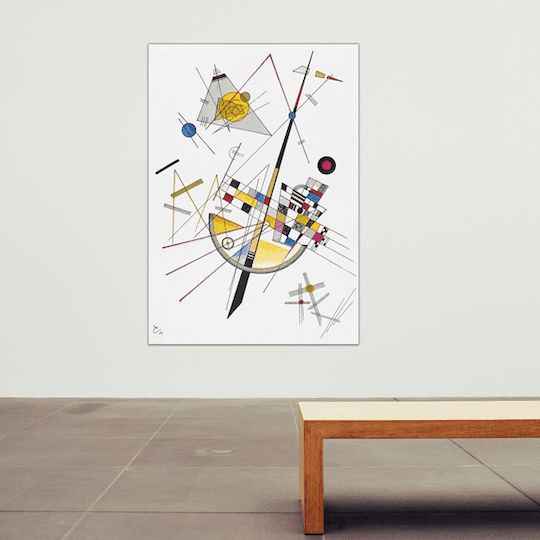 Canvas Wassily Kandinsky Thin Intensity No 85 48x66