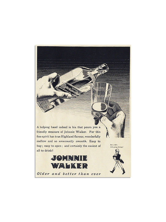 Αφίσα Johnnie Walker Photo Paper 70x100