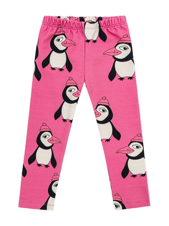 Dear Sophie Παιδικό Κολάν Μακρύ Penguin Pink
