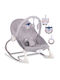 Ricokids Relax pentru Bebeluși Leagăn cu Muzică Gri pentru Copil până la 3.2kg