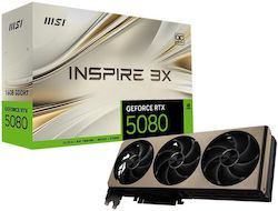 MSI GeForce RTX 5080 16GB Inspire 3X OC MSI GeForce RTX 5080 16GB Inspire 3X OC