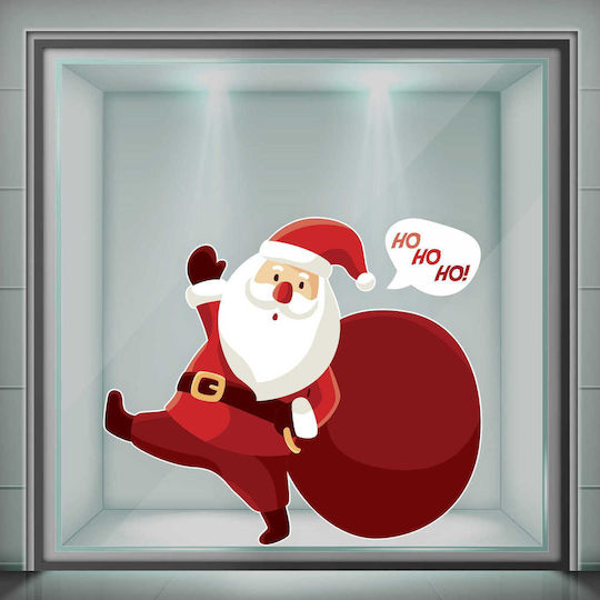 Αυτοκόλλητο Santa Claus Is Ho Ho Ho Ho 43x50