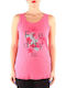 Damen Bluse Fuchsie