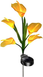 Set 2 Eingesteckte Solarlampen Blume