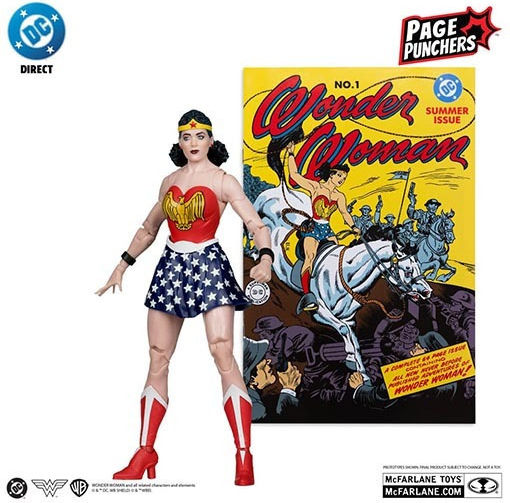Mcfarlane Toys DC Comics: Wonder Woman Page Punchers Φιγούρα 18εκ.