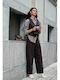 Women's Fabric Trousers Brown