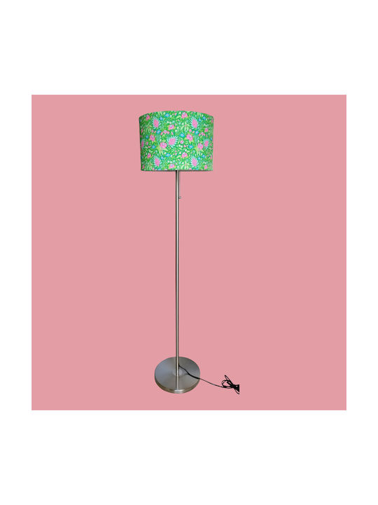 Oxygen Green Raspberry Lampa de podea cu Soclu pentru Bec E27 Verde