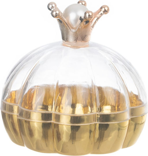 Decorative Pumpkin made of Plastic 7x7cm 1pcs