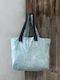 Nima Avant Garde Stoff Strandtasche Blau