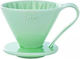 Dripper Cafec Flower 1 Tasse Grün