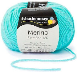 Schachenmayr Merino Extrafine 120 Μάλλινο Mint ...