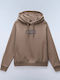 Women's Sweatshirt Hooded Beige