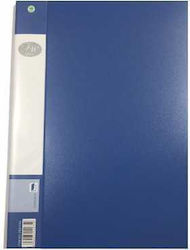 Ντοσιέ Σουπλ Α4 30 Θέσεων Μπλε Luna Office 0077981