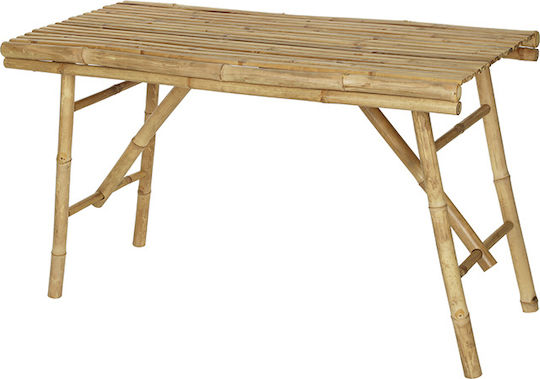 Маса от Бамбук Стабилна Естествено 118x56x73бр