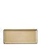 Kutahya Porselen Serving Platter Rectangular made of Porcelain Beige 35x15cm