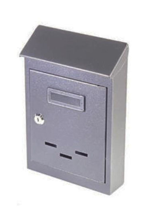Arregui Outdoor Mailbox Metallic in Gray Color 25x17.5x5cm
