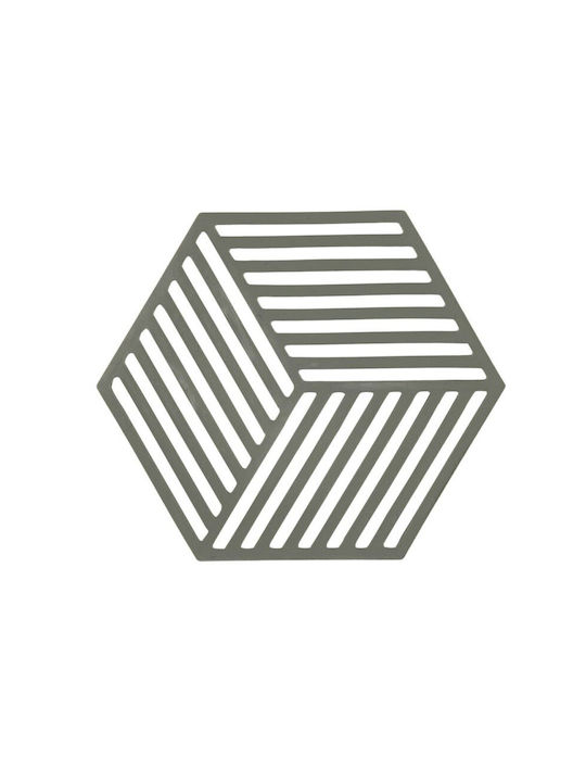 Zone Denmark Σουβέρ Πλαστικό Πράσινο 16x14cm