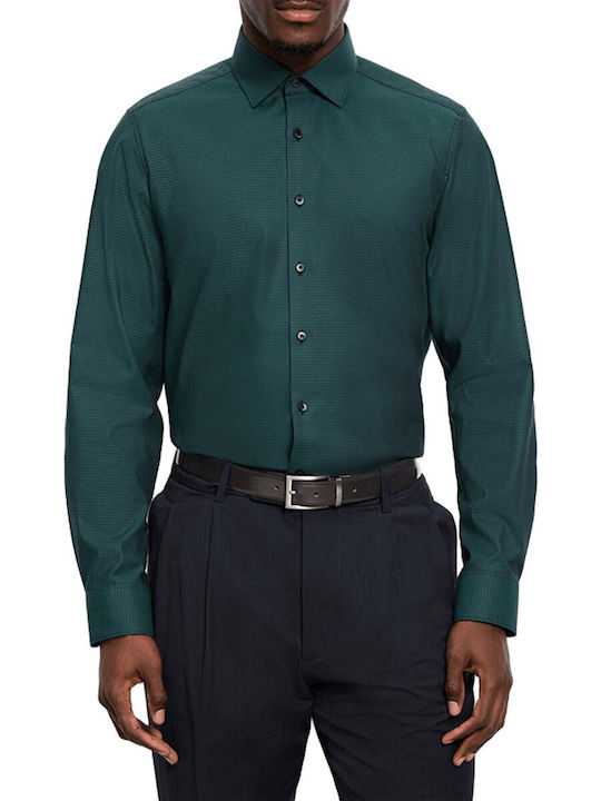 Level 5 Body Fit Long-sleeved Shirt Green