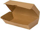 Kraft Kraft Box for Gift Brown 50pcs