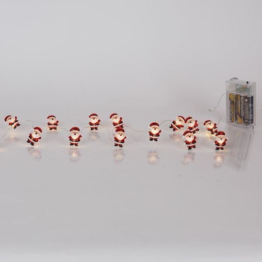 Λαμπάκια LED 2.2μ. Θερμό Λευκό Μπαταρίας σε Σειρά
