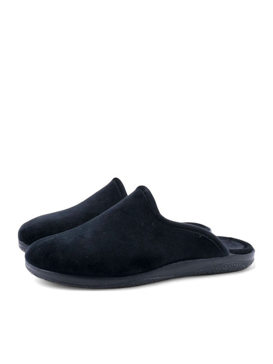 Adam's Shoes Slippers Black