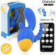 Oninder Cute Klitoris Vibrator mit Fernbedienung Blau