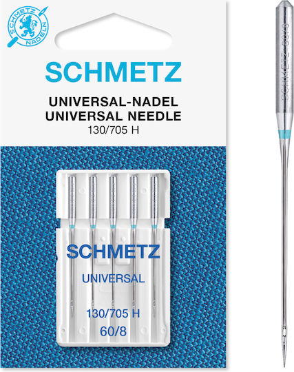 Set De Ace Universale Schmetz Mașină De Cusut 5 Bucăți Finete 60 Sistem De Ace 130/705 H
