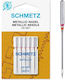 Set 5 Ace Schmetz ață metalică ac pentru mașină de cusut dimensiune 80 Sistem ac 130/705 H