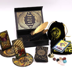 Cărți de Tarot Aurii – Să Înceapă Magia – Set Cadou