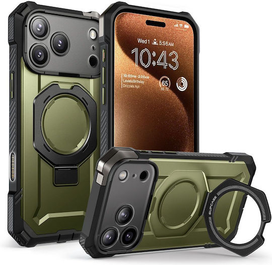 Supcase Ub Grip Mag Back Cover Silicone / Plastic Green (iPhone 17 Pro)