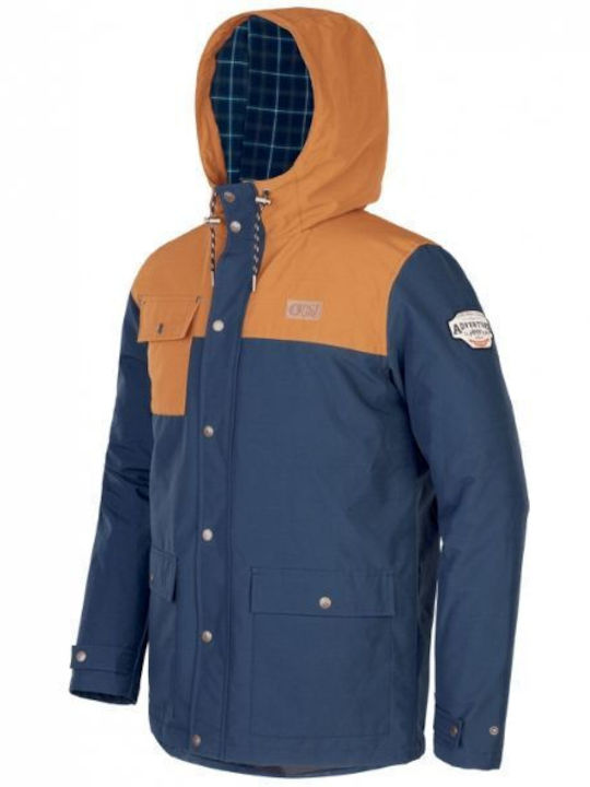 Picture Organic Clothing Men's Ski & Snowboard Jacket Blue I-001331-80